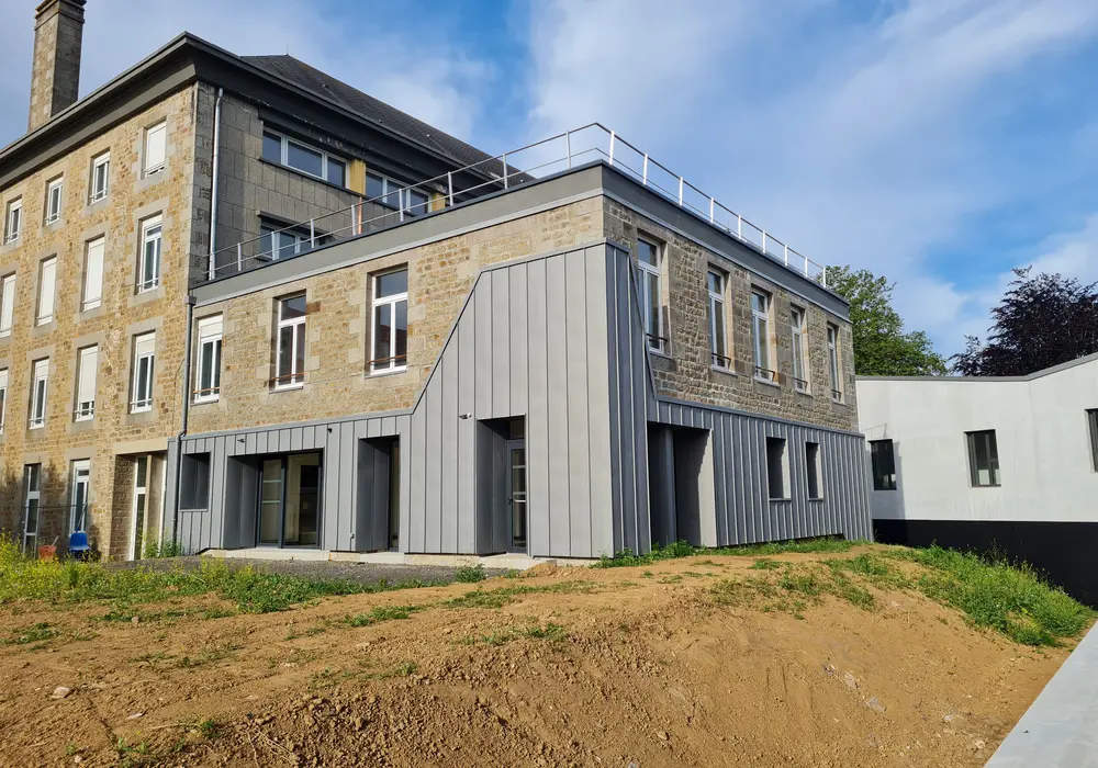 Réfection de façades - Collège MAUPAS - Vire