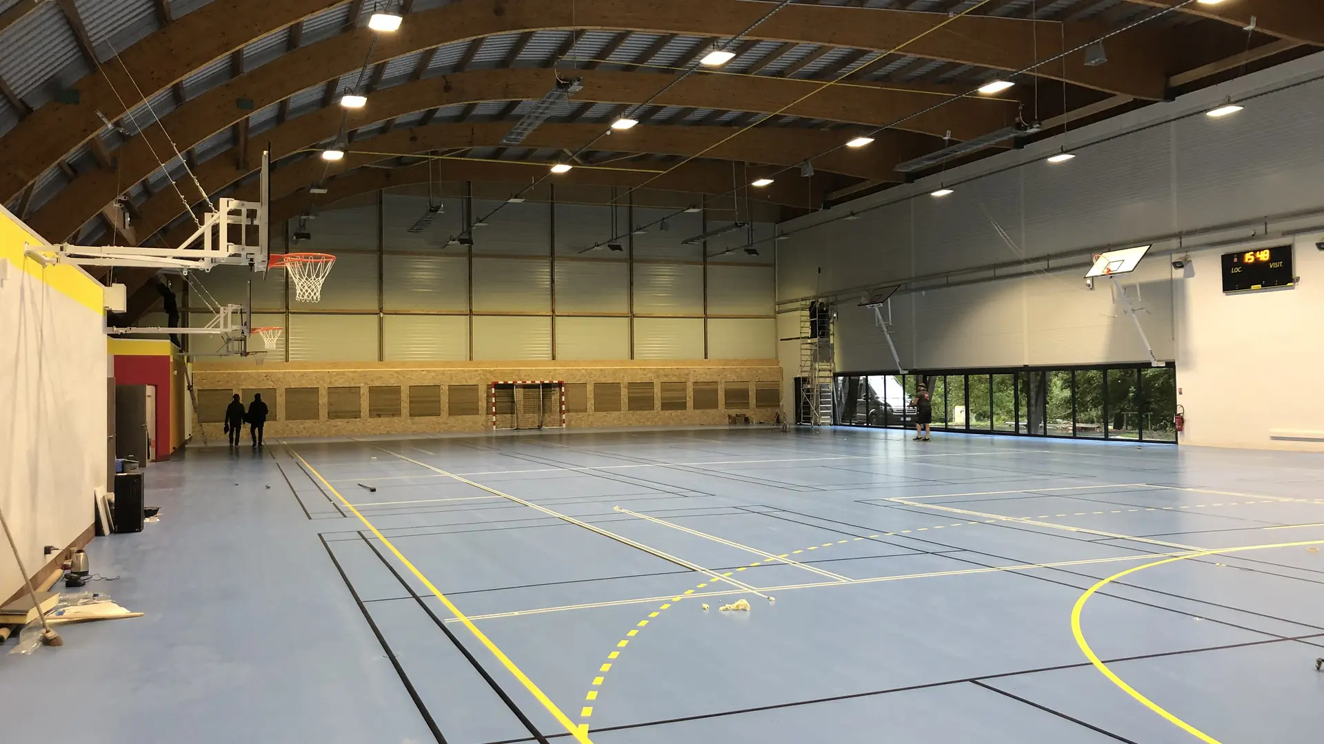 Réhabilitation du gymnase Viking - Centre sportif de Normandie - Houlgate