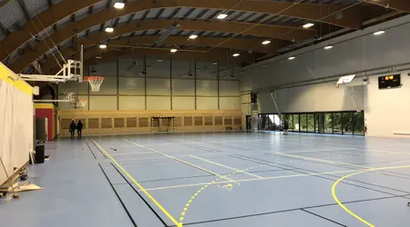 Réhabilitation du gymnase Viking - Centre sportif de Normandie - Houlgate