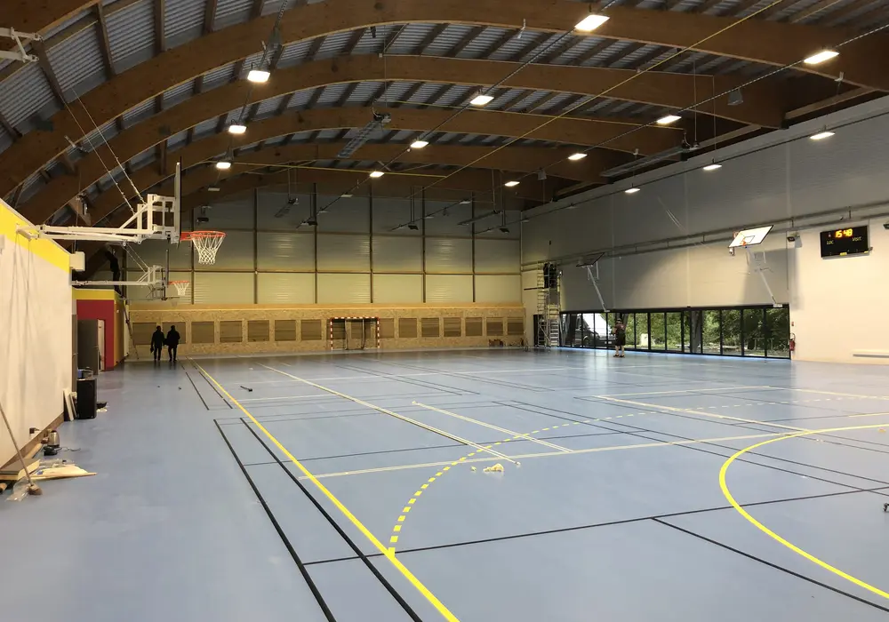 Réhabilitation du gymnase Viking - Centre sportif de Normandie - Houlgate