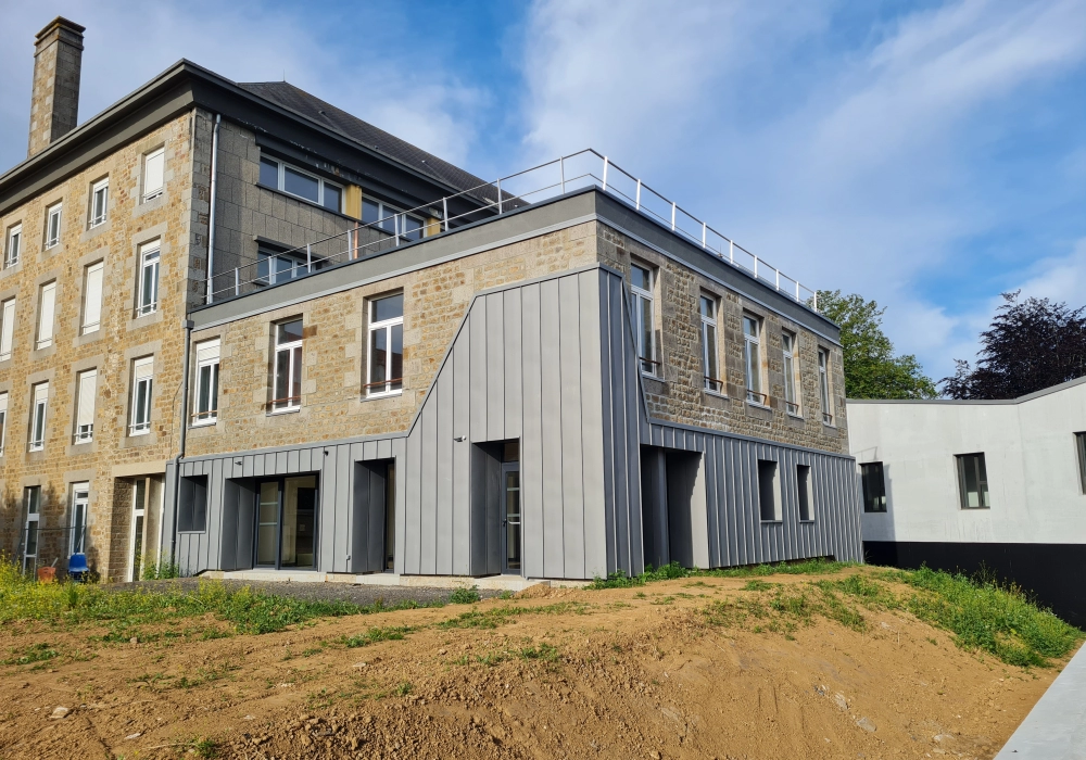 Réfection de façades - Collège MAUPAS - Vire