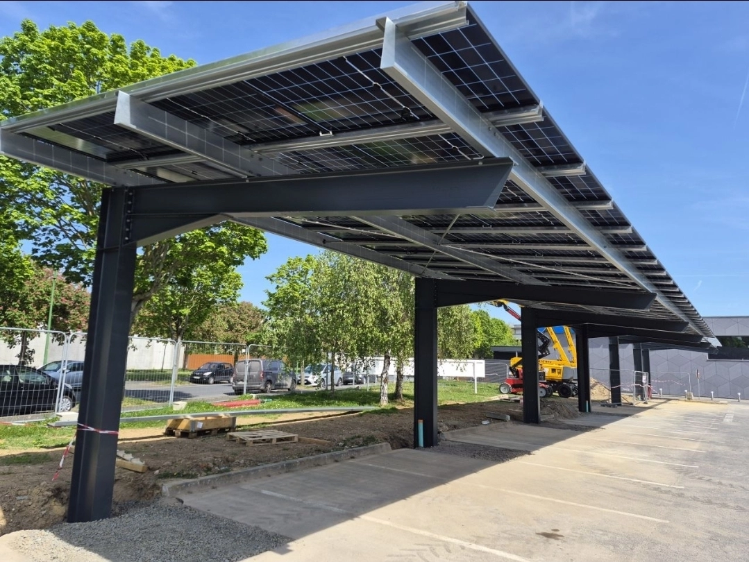 Ombrières photovoltaïque - Caen