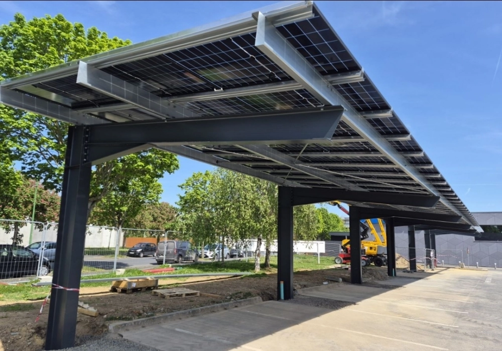Ombrières photovoltaïque - Caen